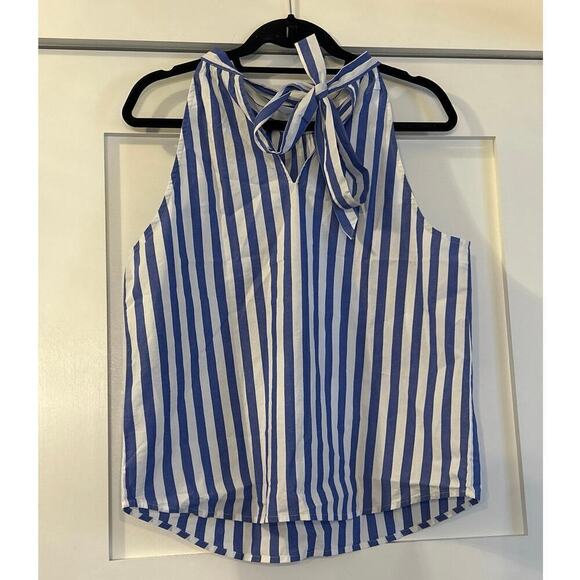 J. Crew Factory Bow-back halter top Medium - Picture 2 of 4